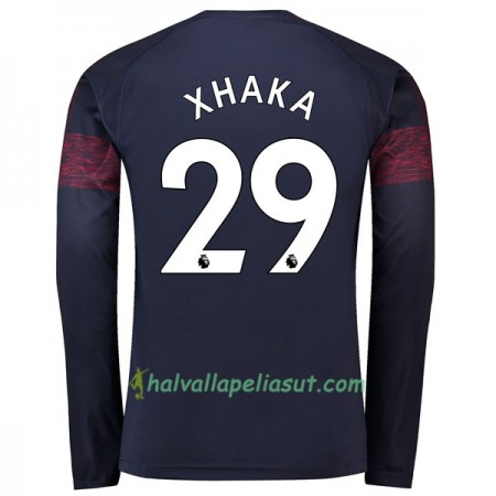 Jalkapallo Pelipaidat Arsenal Xhaka 29 Vieraspaita 2018-2019 Pitkähihainen